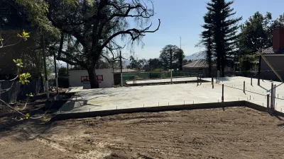 Two Altadena Fire Rebuilds Just Poured Their Foundations