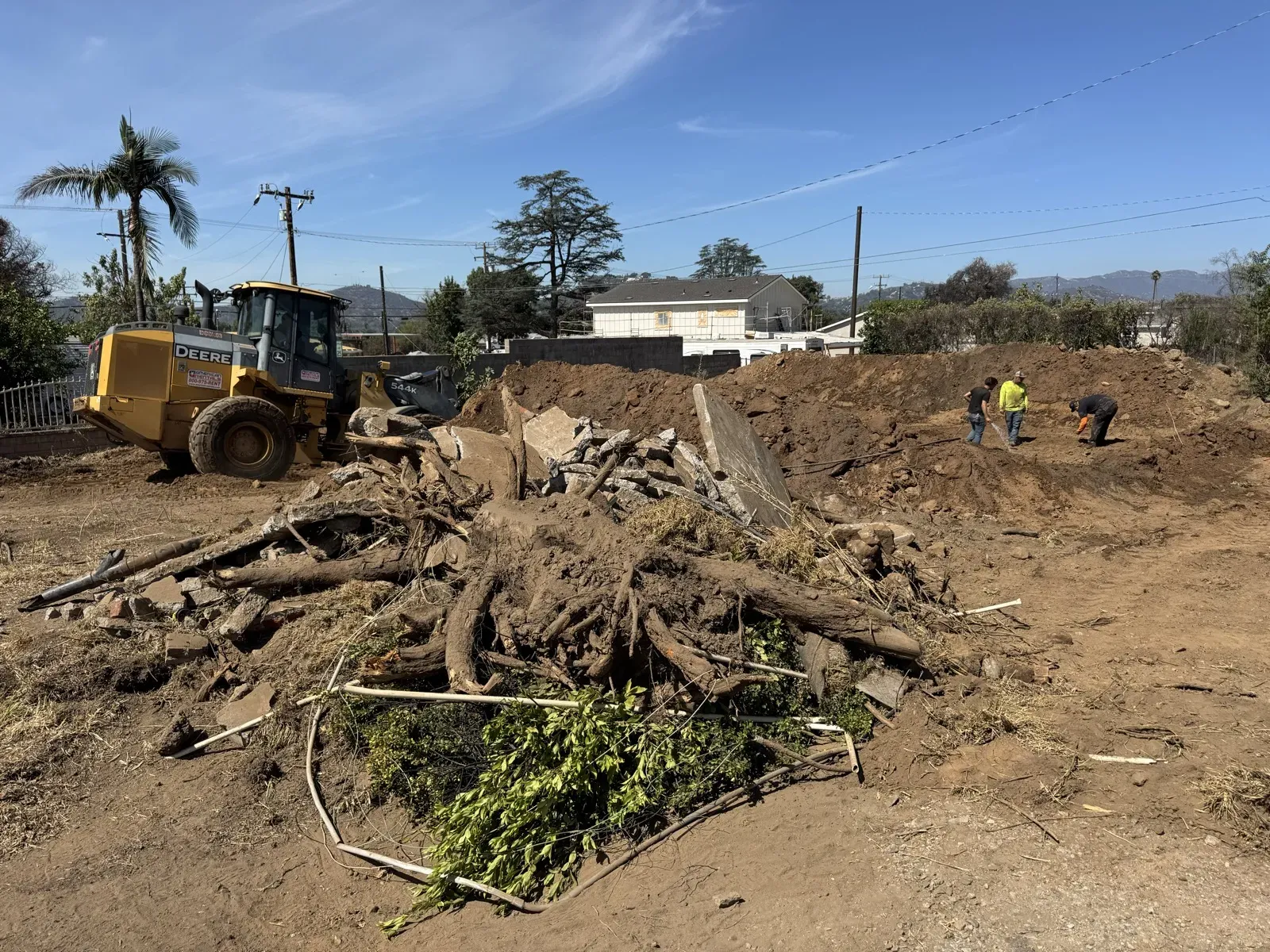 Our Own Altadena Fire Rebuild: Glenrose Avenue Site Clearing