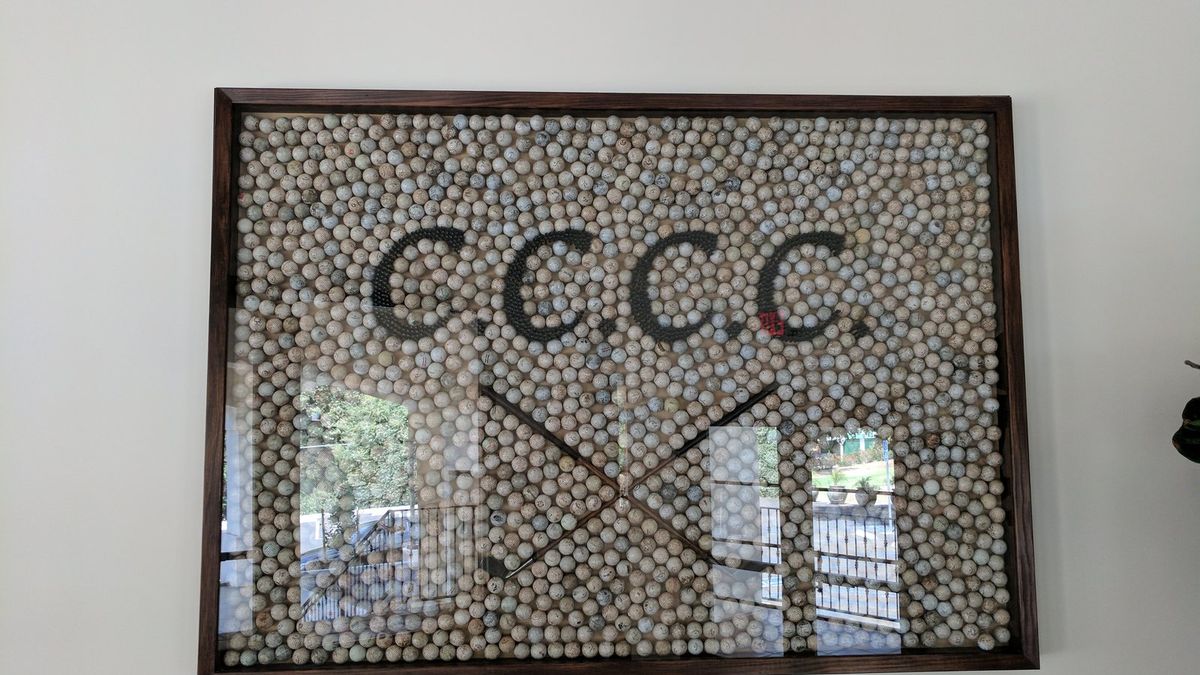 Chevy Chase Country Club site during construction