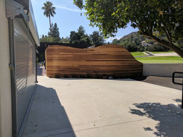 Grading and drainage installation