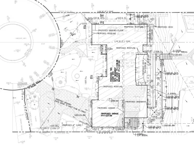 Skywood Circle drainage plan for Altadena fire rebuild