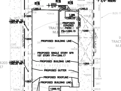 Drainage plan for Altadena West Mariposa Street fire rebuild