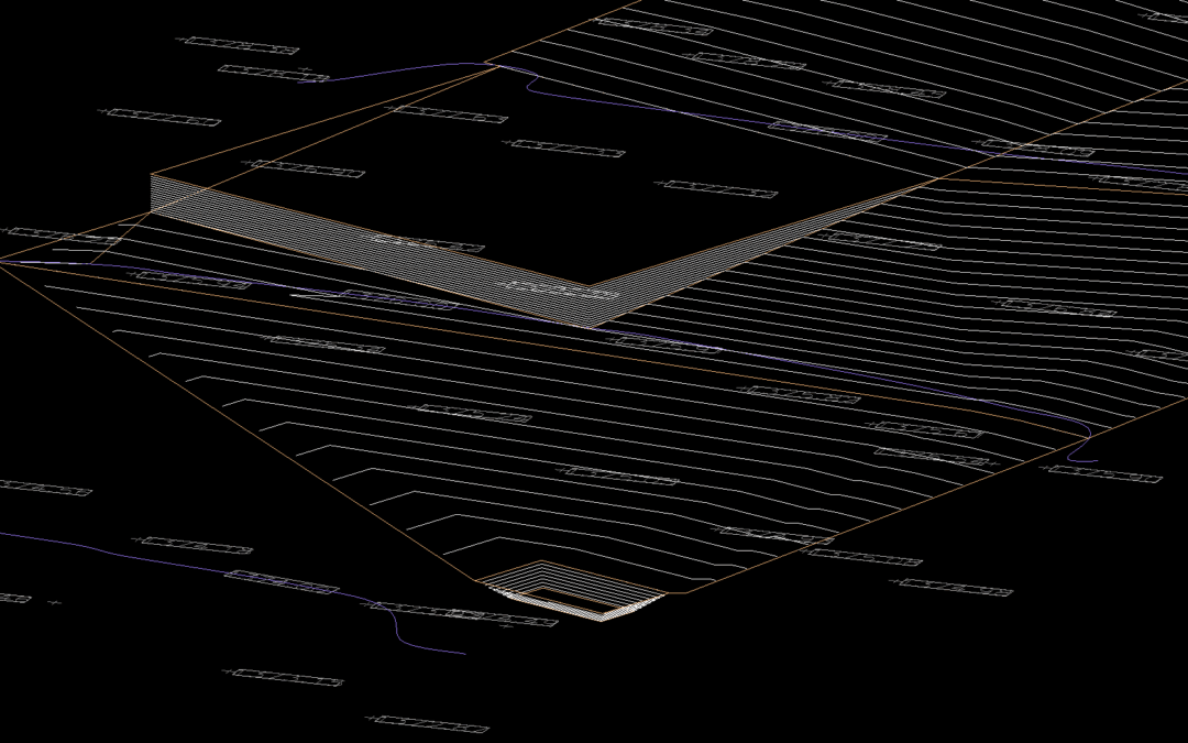 Altadena Drainage Plans with Lined Rain Garden