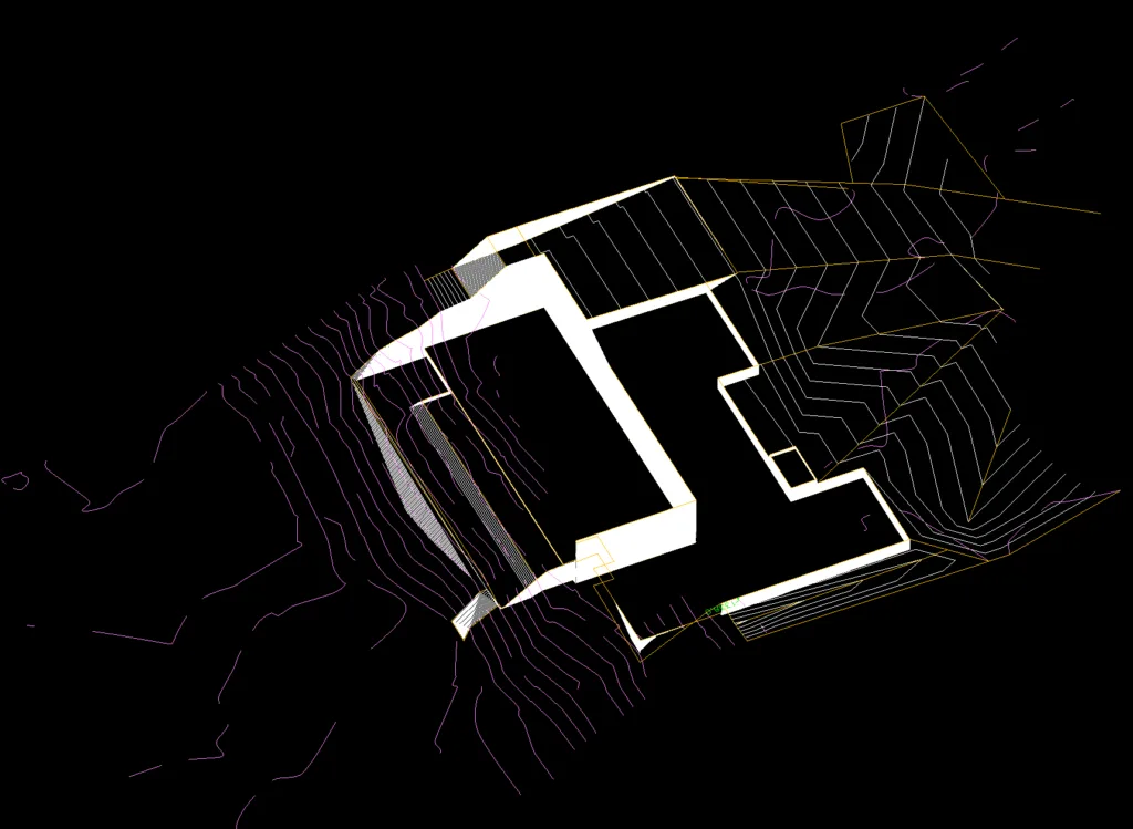 Proposed drainage pattern
