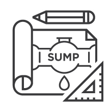 SUMP Icon - A symbolic representation denoting proficiency in Stormwater Underground Management Practices