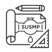 SUSMP Icon - A graphical representation indicating Standard Urban Stormwater Mitigation Plans