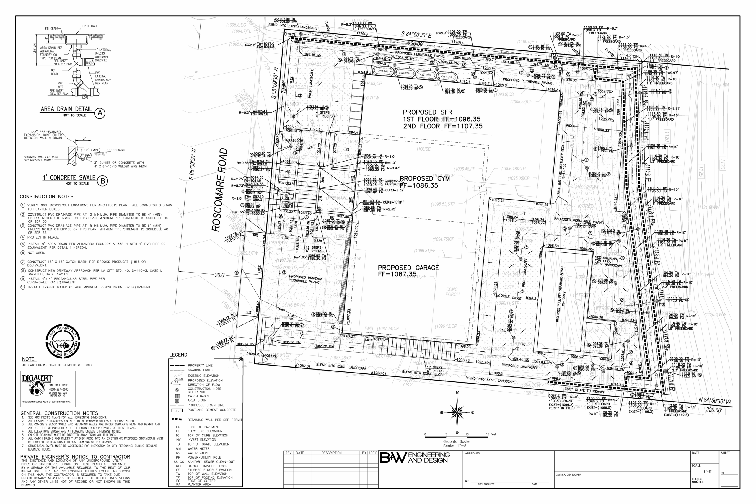 Grading Plan Bel Air